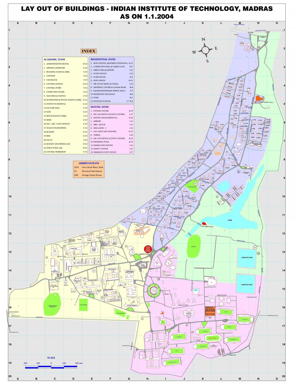 iit Chennai mapa