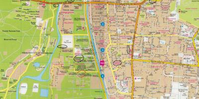 Mapa detallat de Chennai