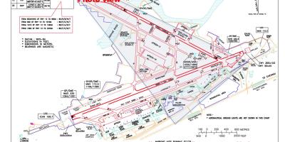 Chennai l'aeroport internacional mapa