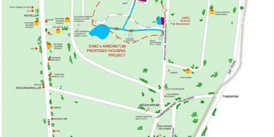 Velachery Chennai mapa